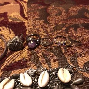 Bundle of costume jewelry
